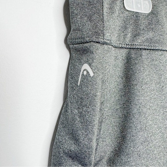 Head Athletic Tennis Skort Pleated Gray Black Large - Picture 4 of 6